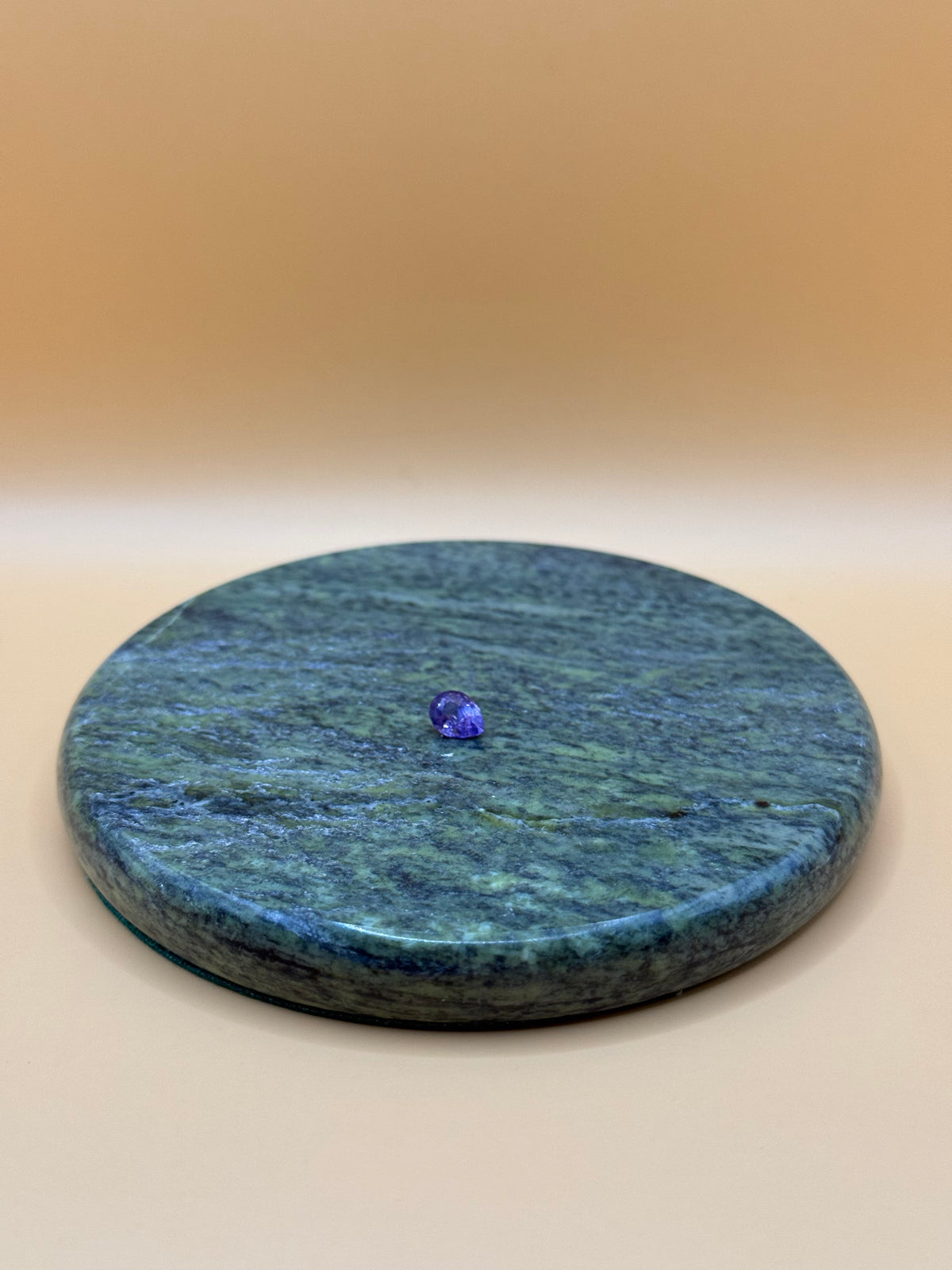Natural Unheated Purple Sapphire, 1.06 ct Pear Cut, Sri Lanka