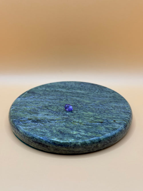 Natural Unheated Purple Sapphire, 1.06 ct Pear Cut, Sri Lanka